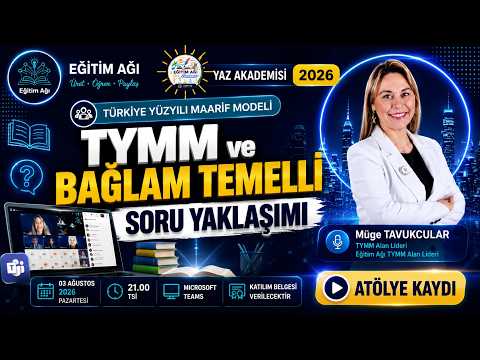 TYMM ve Bağlam Temelli Soru Yaklaşımı