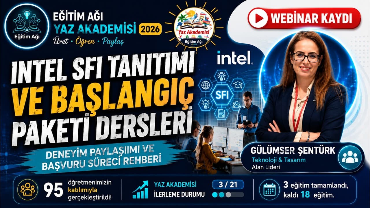 Intel SFI Tanıtımı ve Başlangıç Paketi Dersleri