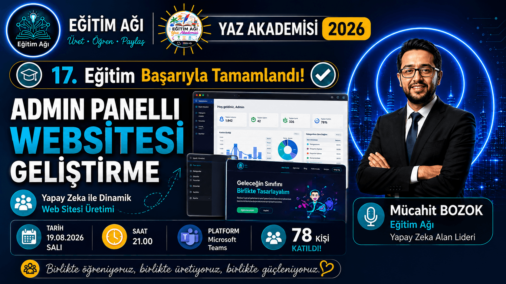 Admin Panelli Blog Web Sayfası Geliştirme